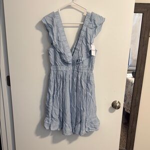 Light Blue Sleeveless Dress